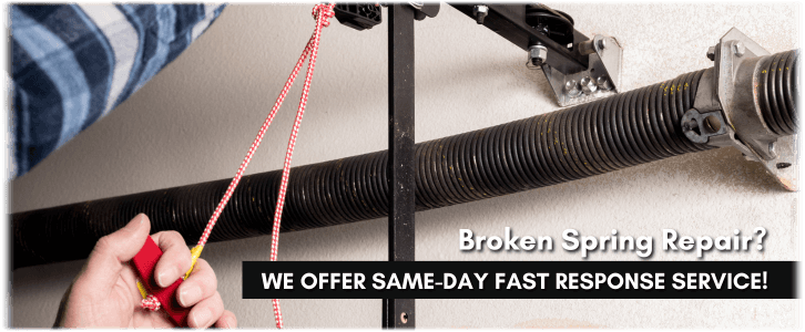 Broken Garage Door Spring Jacksonville Beach